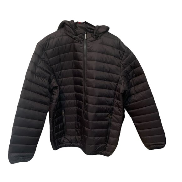 RUXEN Other - Ruxen Italy Down Black Puffer Jacket with removable hood